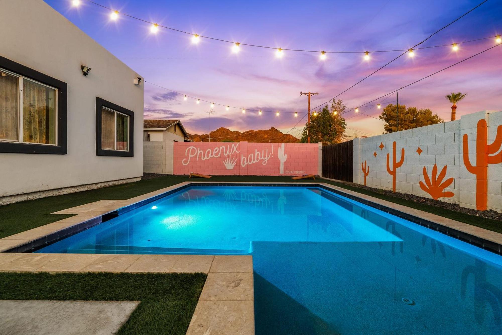 Heated Pool Game Room, Mountain Views Phoenix Extérieur photo