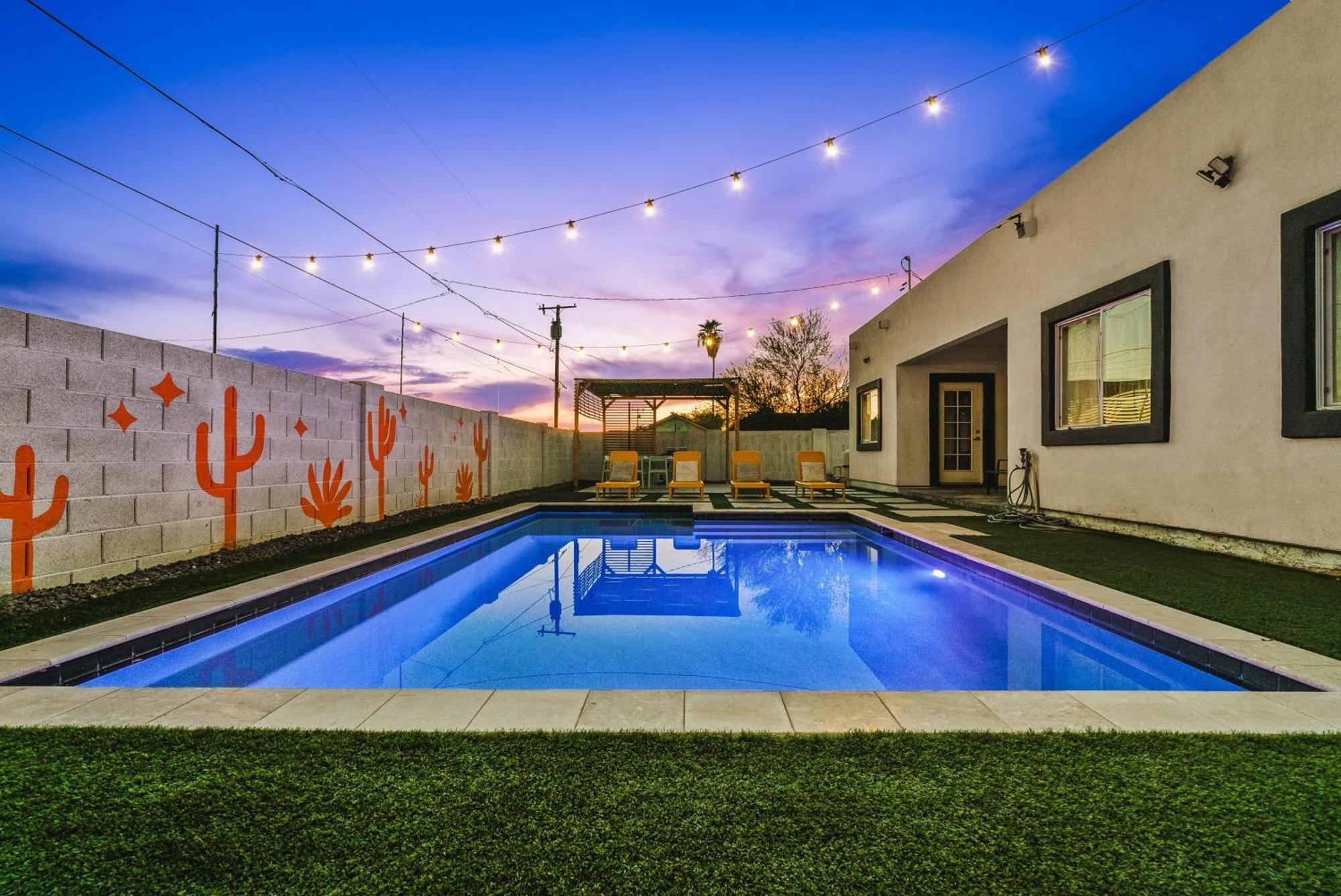 Heated Pool Game Room, Mountain Views Phoenix Extérieur photo